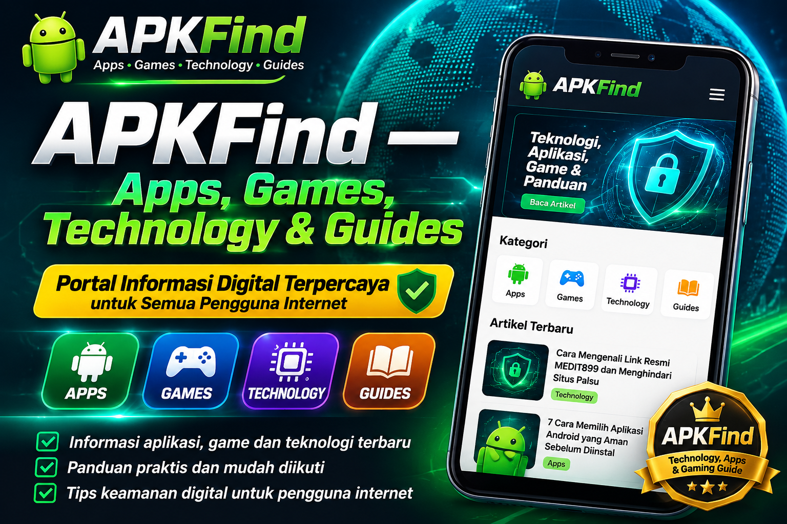 APKFind - Download aplikasi Android terbaru dan terpercaya