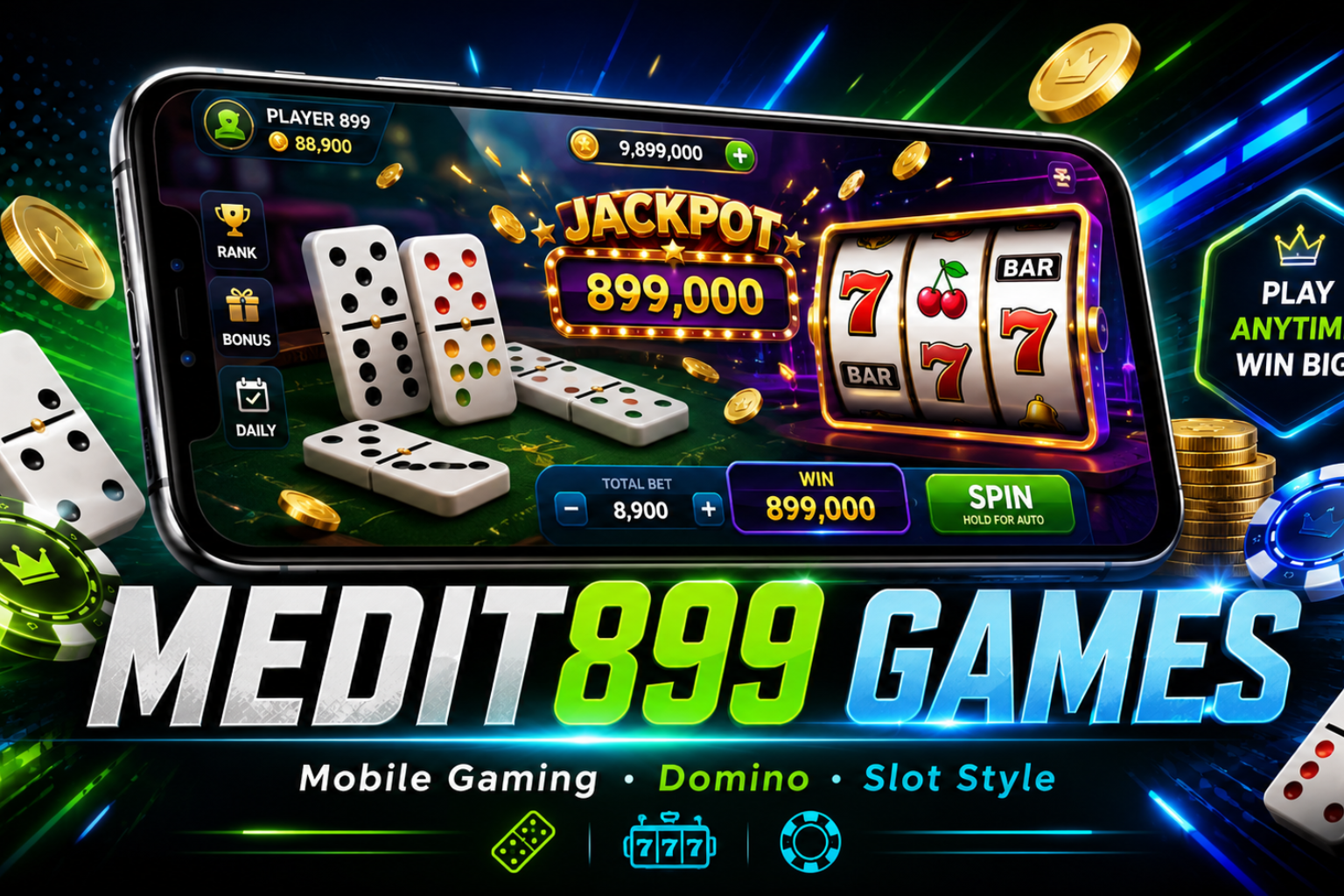 MEDIT899 Games - Pilihan game online di medit899official