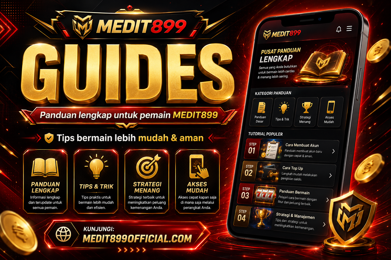 MEDIT899 Guides - Panduan lengkap MEDIT899 di medit899official
